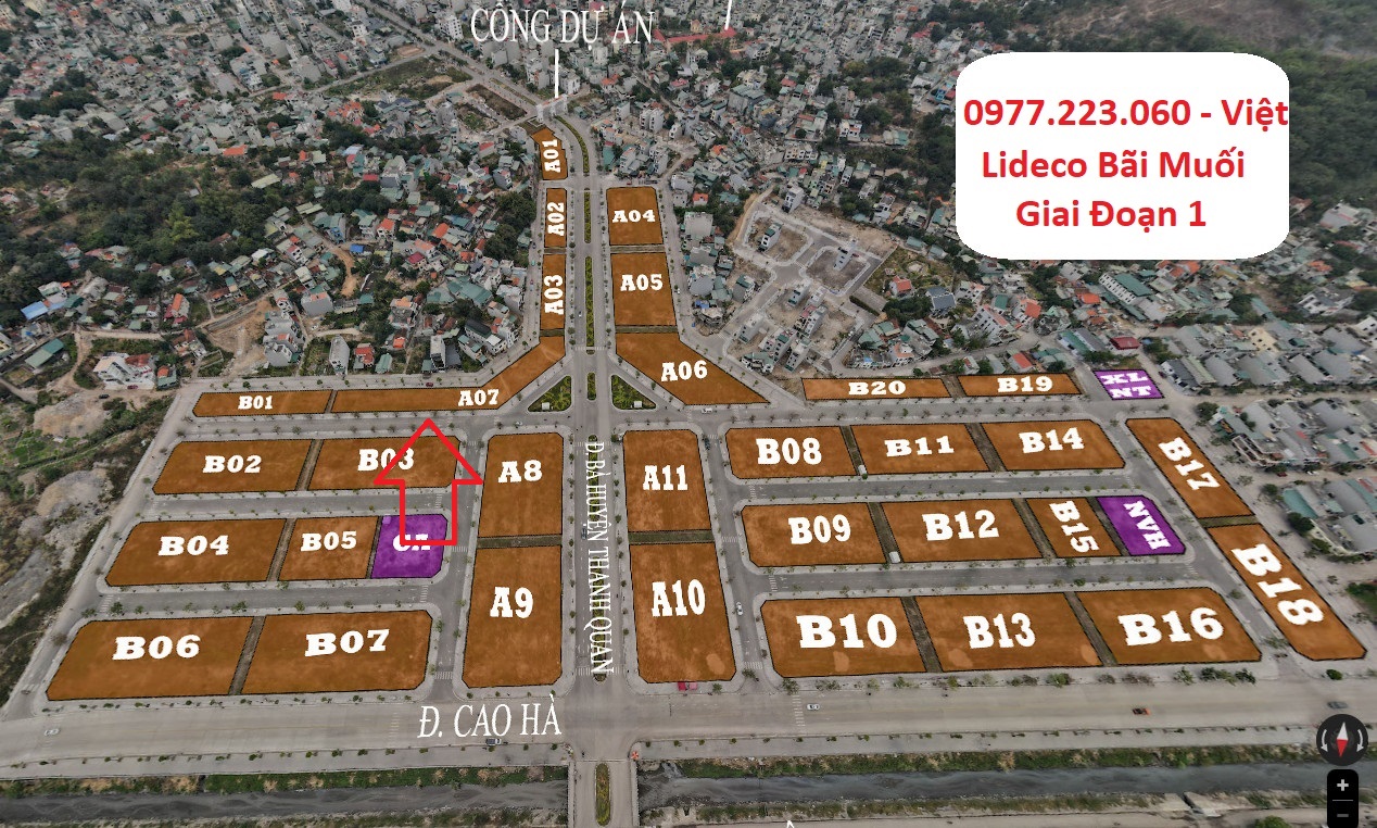 Bán A7-12 KĐT Lideco Bãi Muối,Cao Thắng DT:75m2,MT:5m !!!