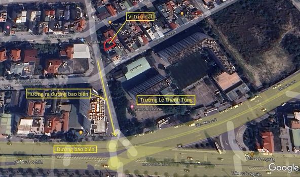 Bán TĐC Lò Vôi G-2.DT:71.4m2,MT:8m Cách biển Cột 8 50m !!!