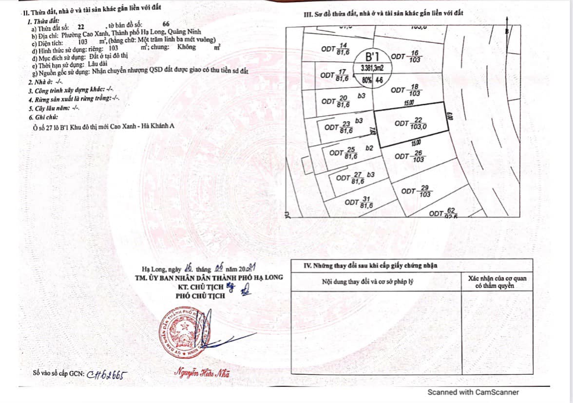 Bán Đất Khu Rẻ Quạt,Vựng Đâng,P.Yết Kiêu. DT:103m2,MT:6m Đẹp !!!