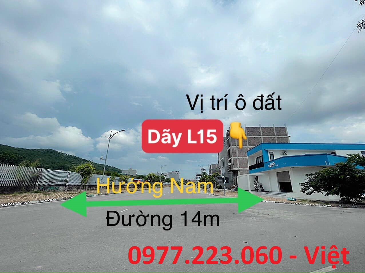 Bán Lô L10 Trục 21m Nam Ga Kinh doanh tốt. DT:110m2,MT:5.5m !!!