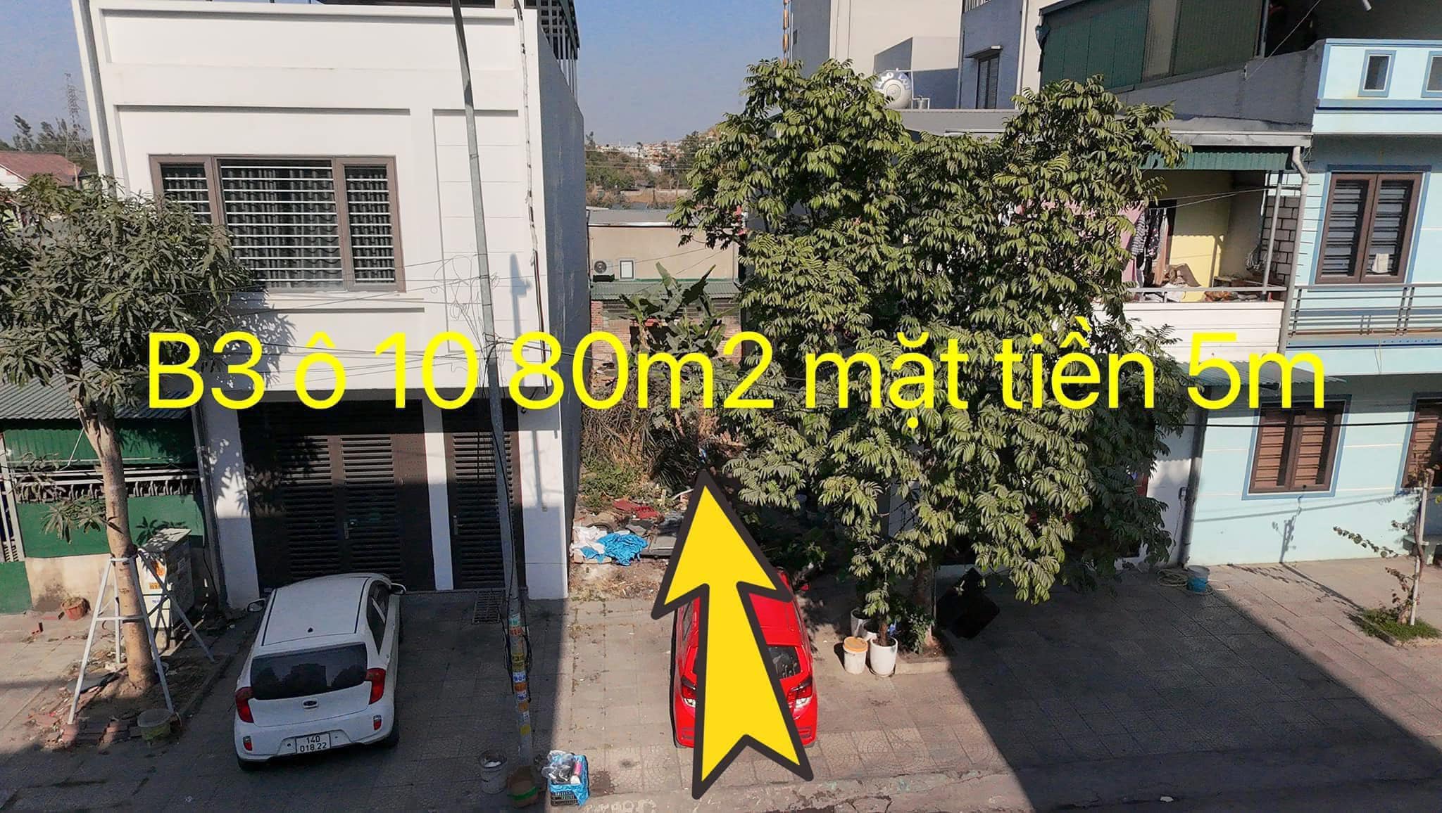 Bán B3-10 KĐT Ông Nhan,P.Cao Thắng.DT:80m2,MT:5m !!!