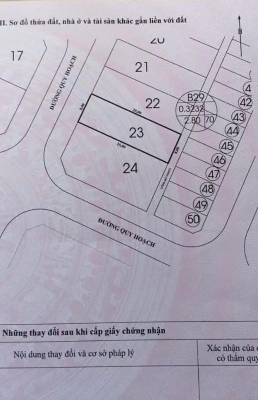 Bán Lô C6-23 KĐT Cao Xanh,Hà Khánh A. DT:200m2,MT:8m.H:Tây Bắc !!!