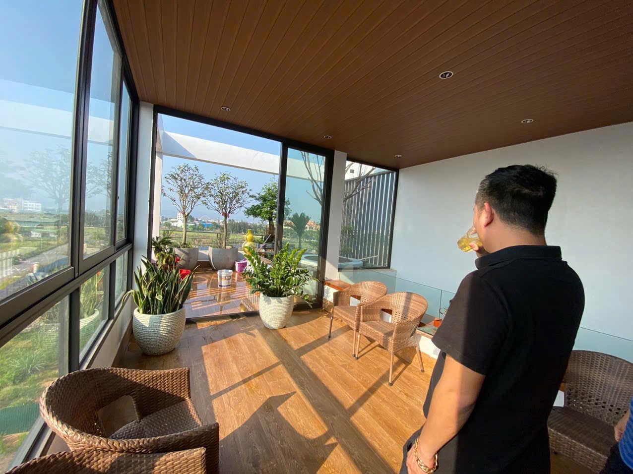 Bán Nhà 4 Tầng 1 Tum Khu TĐC Cao Xanh A. DT:60m2,MT:5m.H:Đông Bắc !!!