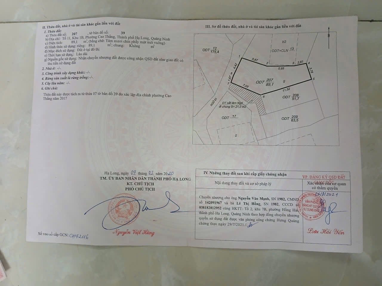 Bán 3 Ô Đất Thổ Cư Ngõ 4 Cao Thắng,Hạ Long Giá Rẻ Chỉ Mấy Trăm !!!