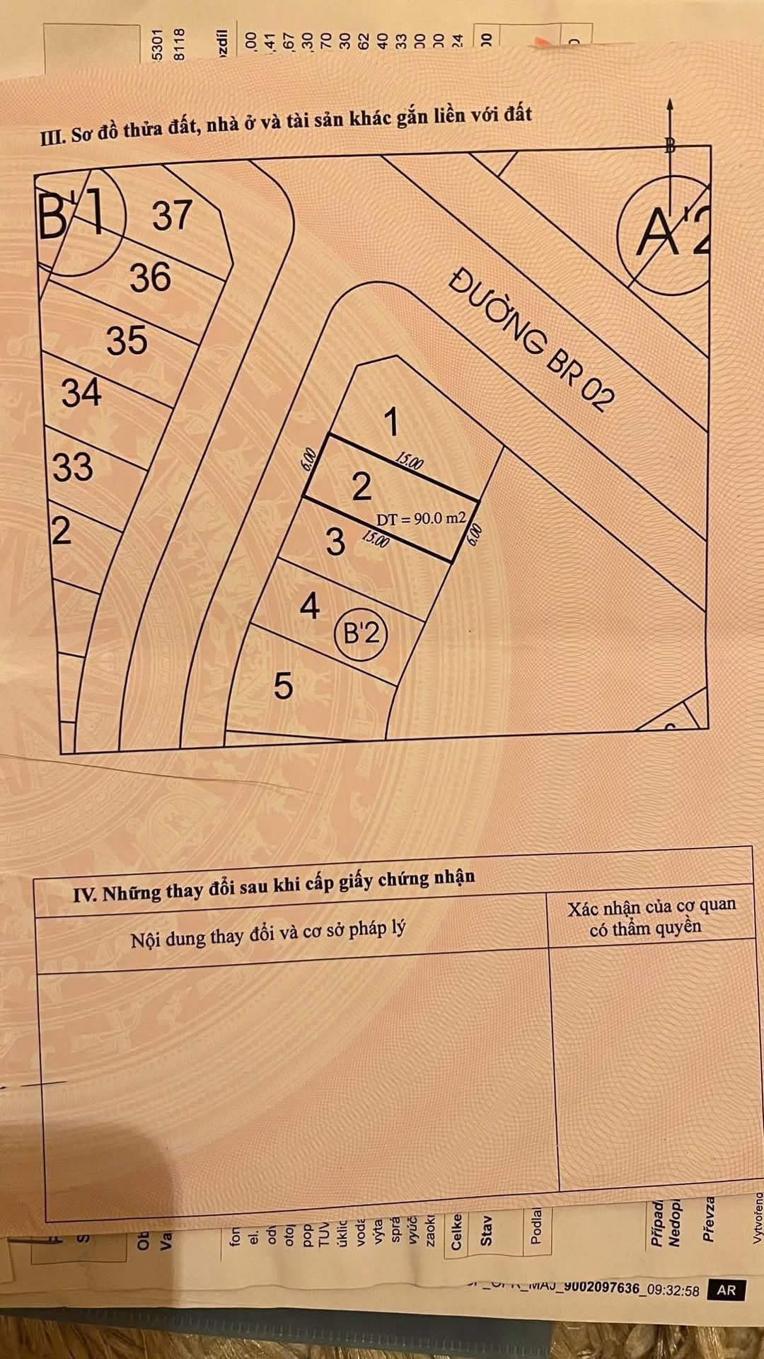 Bán Lô B’2 ô 2 Rẻ Quạt Vựng Đâng,P.Yết Kiêu Cũ. DT:90m2,MT:6m.H:TB !!!