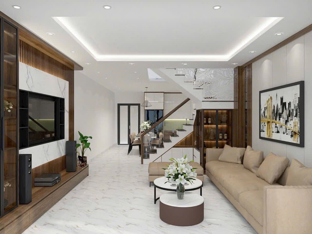 Bán Nhà 3.5 Tầng Khu Sân Bóng Cao Xanh,Cầu 1. DT:54.5m2 Siêu Đẹp !!!