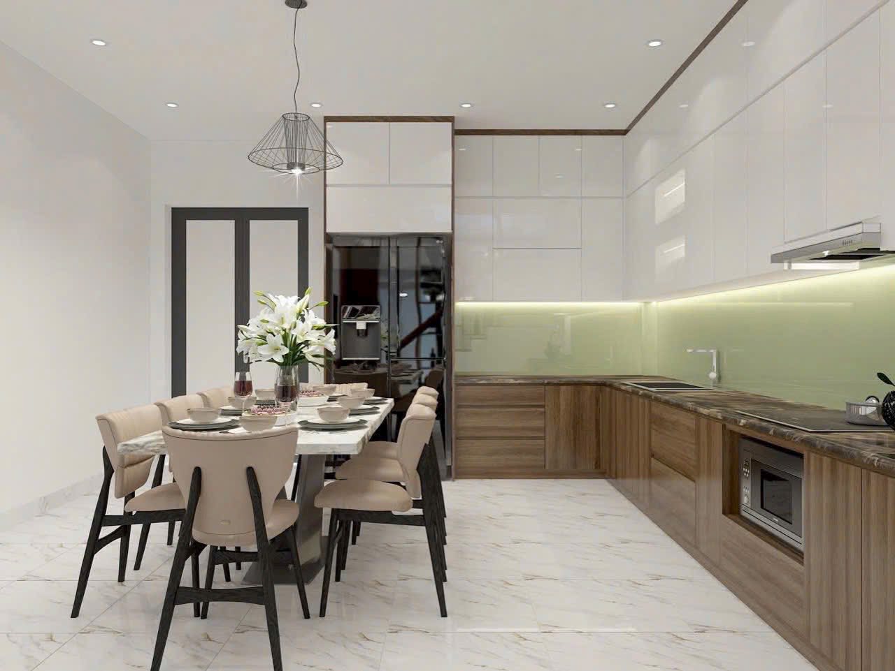 Bán Nhà 3.5 Tầng Khu Sân Bóng Cao Xanh,Cầu 1. DT:54.5m2 Siêu Đẹp !!!
