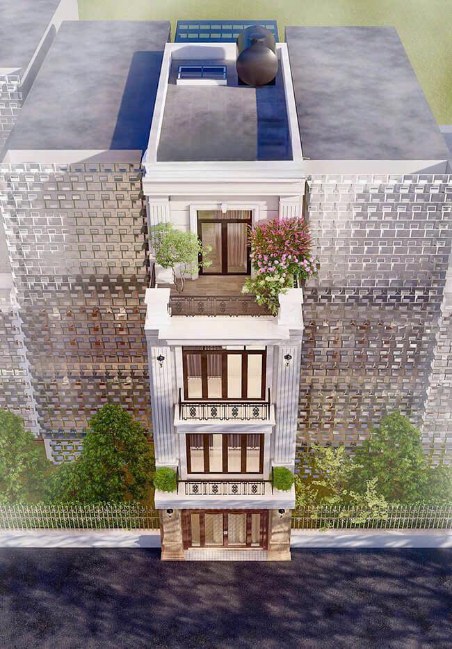 Bán Nhà 4 Tầng Ngõ 5 Bãi Muối,P.Cao Thắng. DT:60.7m2