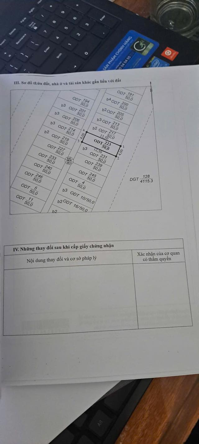 Bán Đất Sau Cây Xăng Cao Xanh. DT:50m2,MT:4.5m.H:Đông Nam !!!