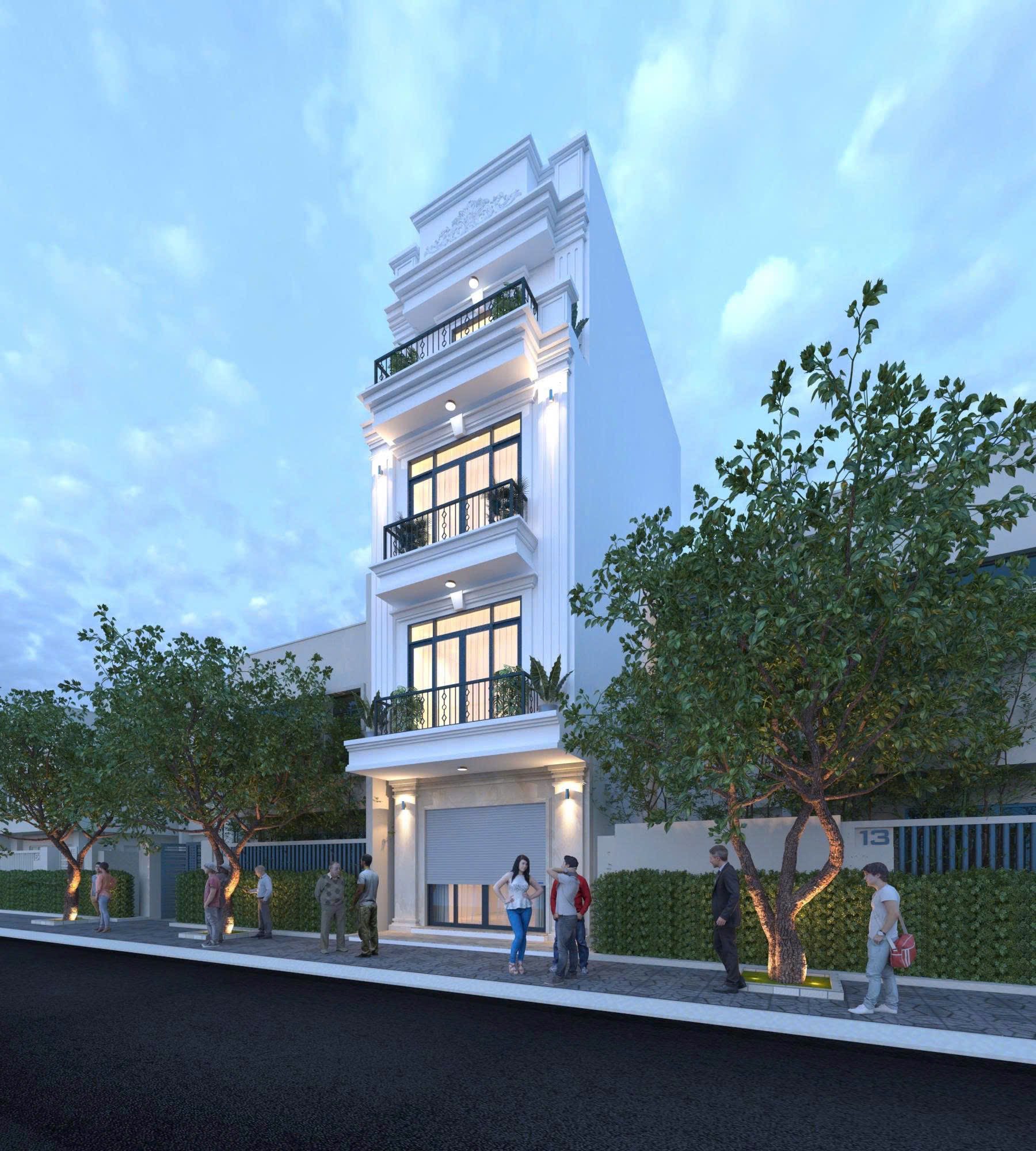 Bán Nhà 4 Tầng Nghĩa Địa Đạo – Hạ Long. DT:54.5m2,MT:5m Oto Tận Cửa !!!