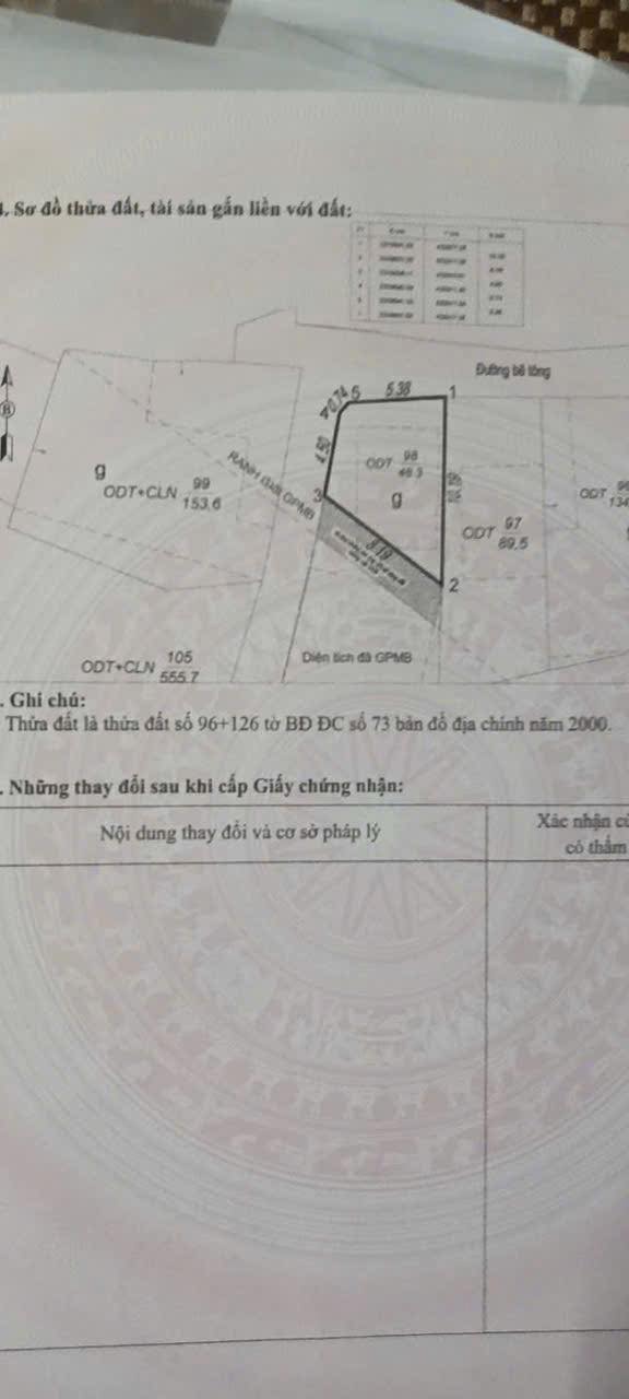 Bán Đất Ô Góc 3 Mặt Tiền Trục Chính Mặt Mương Hà Lầm. DT:48.3m2 !!!