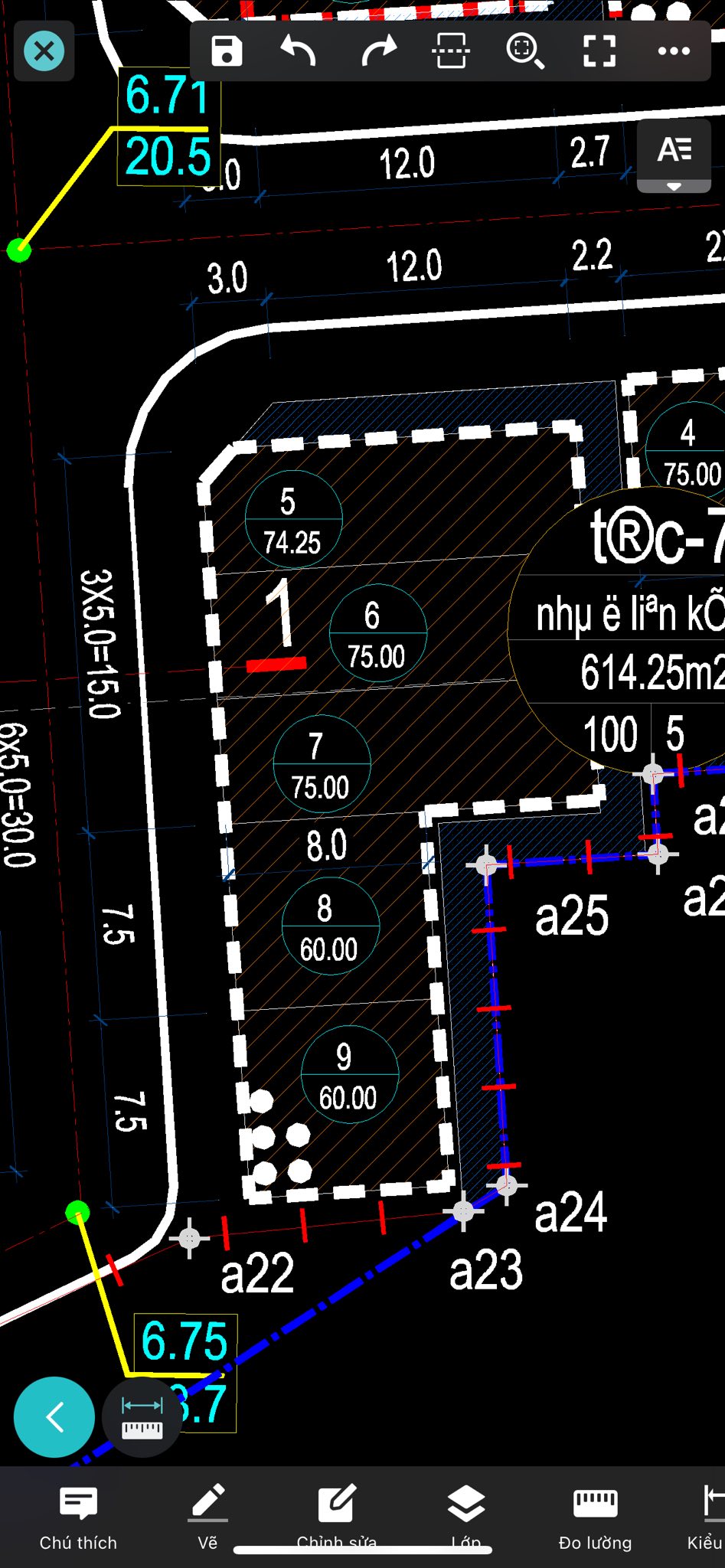 Bán Đất TĐC Khu7 Ô 9 Cao Thắng,Gần Lideco Bãi Muối. DT:60m2,MT:7.5m !!!